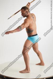 02 Garrott Man Fighting With Spear